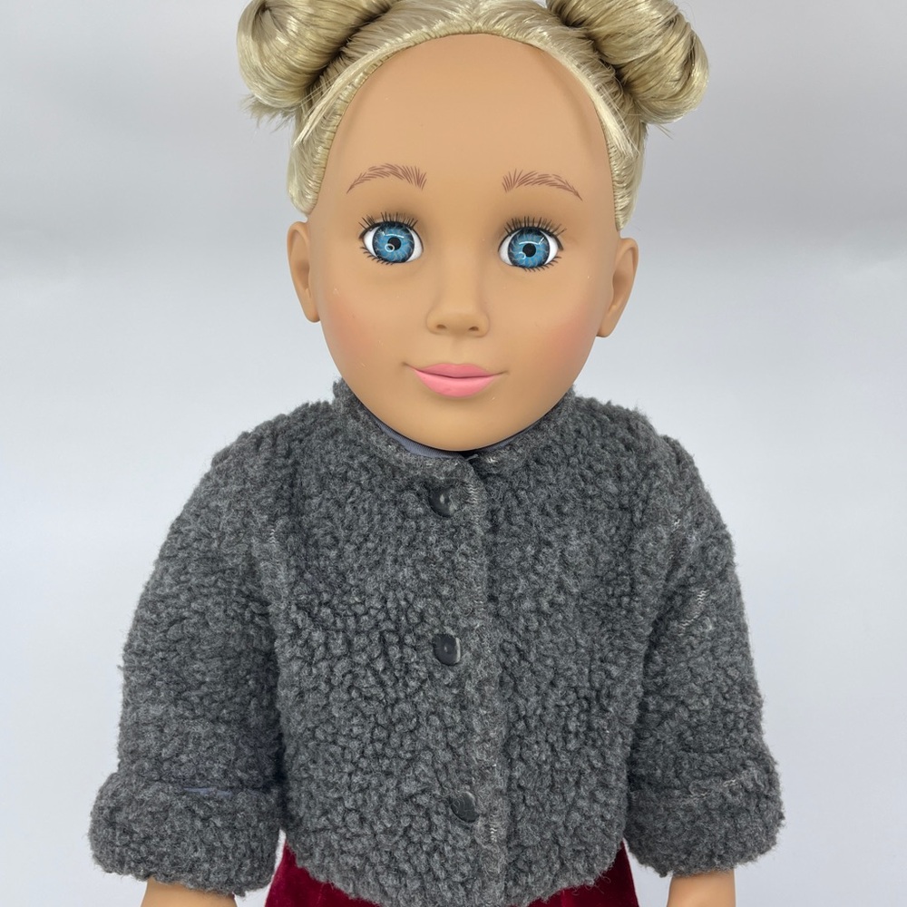 Tolly Tots Tolly Girl Doll 18” Limited Edition Ice Skater
